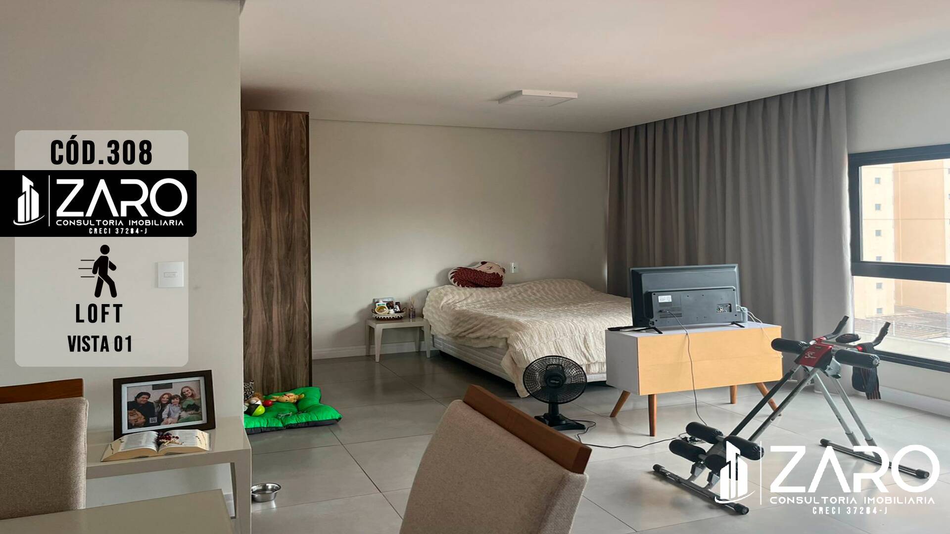 Apartamento à venda com 1 quarto, 42m² - Foto 1